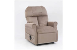 Boston Riser Recliner Chair with Single Motor - Oyster.